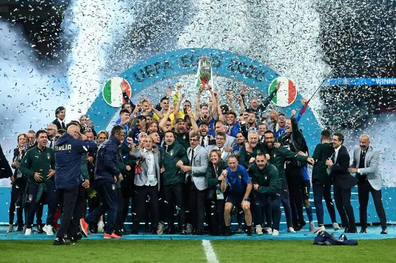 Italy crowned European champions after shootout win over England