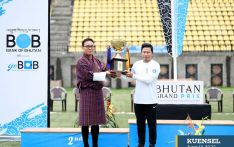 Tandin Dorji from Paro wins Bhutan Grand Prix  