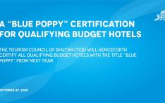 A “Blue Poppy” certification for qualifying budget hotels