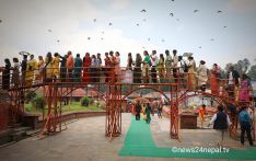 साउनको पहिलो सोमबार : पशुपतिमा व्रतालुको घुइँचो