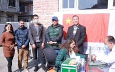 中国第十三批援尼医疗队慰问南亚网视传媒机构