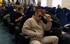 Sean Penn is in Ukraine, working on a documentary