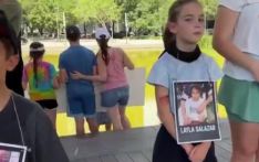 美数百人街头抗议枪支暴力 儿童质问：“我会是下一个受害者吗？”