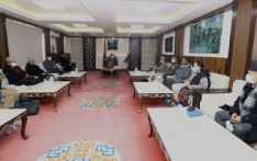 बालुवाटारमा गठबन्धनको बैठक बस्दै