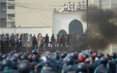 印度总理访问孟加拉国 民众示威爆冲突致5死