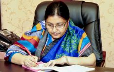 राष्ट्रपति भण्डारीले लेखिन् बेलायती महारानी एलिजाबेथ द्धितियालाई पत्र, गरिन् यस्तो आग्रह