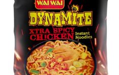 尼泊尔最受欢迎的方便面品牌Wai Wai在市场推出“炸药特辣鸡”