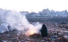 露天焚烧垃圾正在缩短尼泊尔人的寿命