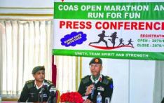 尼泊尔陆军公开马拉松赛定于下个月举行