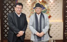 PM meets Dr Ruit, expresses commitment to transform Tilganga eye hospital into university