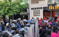 8 arrests from opposition rally