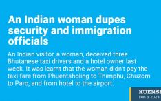 An Indian woman dupes security and immigration officials