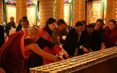 Butter lamp Ceremony for Turkey & Syria earthquake victims