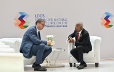 President Solih meets Serbian President