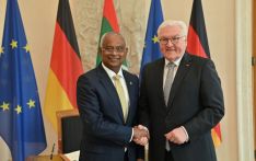 President Solih meets German President Steinmeier