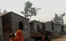 घरको छाना छाउँदा खुसी