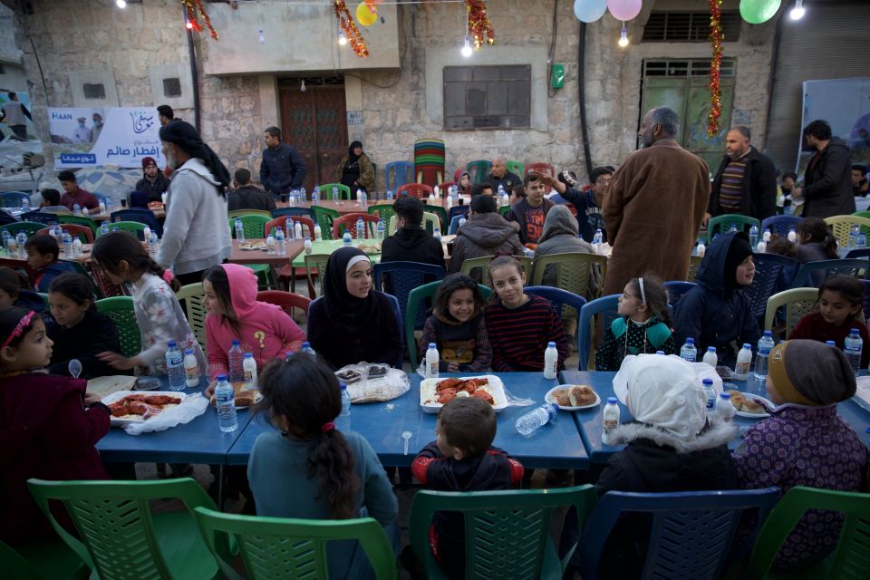 Ramadan in quake-hit Jindayris northern Syria