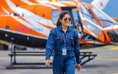 直升机坠毁尼泊尔唯一女机长事故中生还