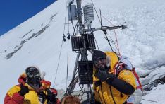 因安装世界海拔最高气象站丹增·嘉赞·夏尔巴获吉尼斯纪录