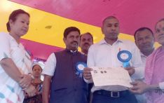 भूमिहीन सुकुम्वासीलाई लालपुर्जा वितरण