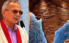 Dr Bhattarai warns that bilateral relations may be harmed as India places Nepali territory in its ‘Akhand Bharat’ mural