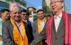 Road Inspection by Transportation Ministry and Chinese Ambassador Song