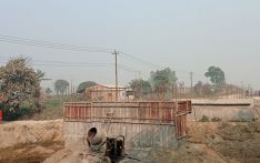 शिलान्यास भएको नौ वर्षपछि पुल निर्माण सुरु