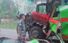 बर्दिबासमा बस दुर्घटना ८ जना घाइते