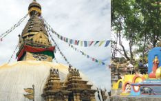 स्वयम्भूका दुईवटा आँखा
