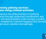 Improving policing services against rising criminal activities