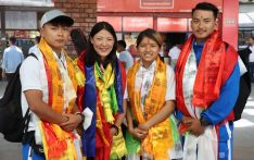 फिसु खेल प्रतियोगिताको लागि राष्ट्रिय खेलाडीहरू चीन प्रस्थान