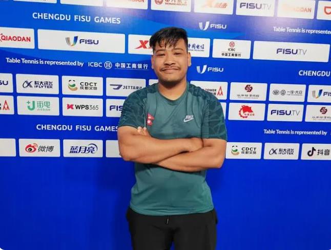 成都大运会｜尼泊尔乒乓球选手：中国队太强，想看大熊猫
