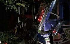 धादिङको थाक्रेमा ३ वटा ट्रक ठोक्किँदा ३ जना घाइते