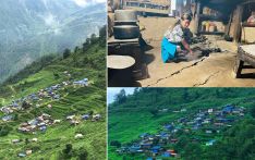 पहिरोको जोखिमले गोरखा खानीगाउँका २६ घर विस्थापित