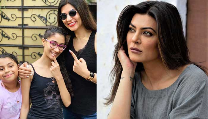 Sushmita Sen has two adopted daughters named Renee and Alisah