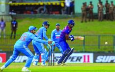 Nepal put up spirited show against mighty India