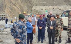 कागबेनी बस्ती पुनर्निर्माण सरकारको प्राथमिकतामा : गृहमन्त्री श्रेष्ठ