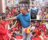 काभ्रेको बनेपामा चौध हजार कन्या पुजिए