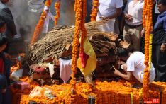 Last Death Rites of Nemwang, Constituent Assembly Chairman (in Pictures)