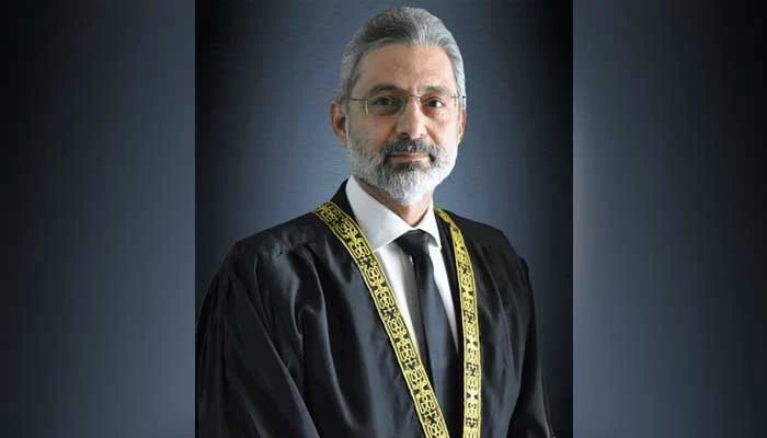 Supreme Court of Pakistams Senior Puisne Judge Qazi Faez Isa. — Website/Supreme Court of Pakistan