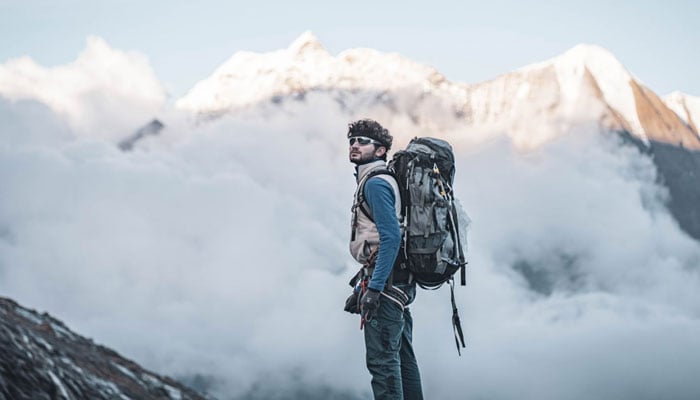 Pakistani mountaineer Shehroze Kashif. — Provided by the reporter