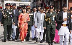 इन्द्रजात्रा हेर्न राष्ट्रपति पौडेल वसन्तपुरमा (फोटो फिचर)