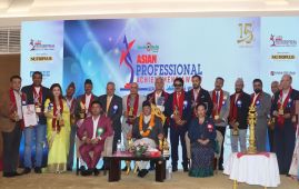Prime Minister Prachanda awarded Nepal Asian Professional Achievement Award 2023