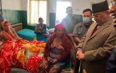 尼泊尔地震已造成 133 人死亡 155人受伤 总理普拉昌达到医院看望伤者