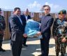 中国援助尼泊尔地震灾区救援物资运抵加德满都