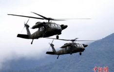 美军一架黑鹰直升机坠毁 机上5名特种兵身亡