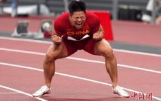 “中国飞人”苏炳添复训 目标巴黎奥运！