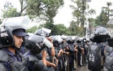 加德满都谷地加强安保 应对今天两场大规模游行示威活动