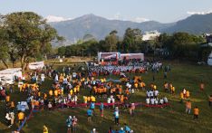 视频 | 尼泊尔博克拉国际山地越野赛与北京连线互动