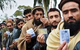 Afghan migrants can’t back any candidate in polls